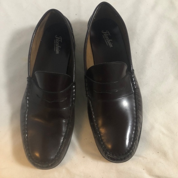 Florsheim Burgundy Leather Penny Loafer - 67 main image 4